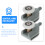 Sliding Door Rollers Shower Runners Wheels Replacement Pulleys Scroll Glass Iron Abs 10 Pcs 3