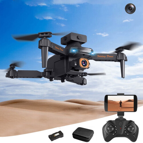 Kiplyki Mini Drone1080P Διπλή Κάμερα FPV HD, Κρατώντας Υψόμετρο, Λειτουργία Headless, Έναρξη με Ένα