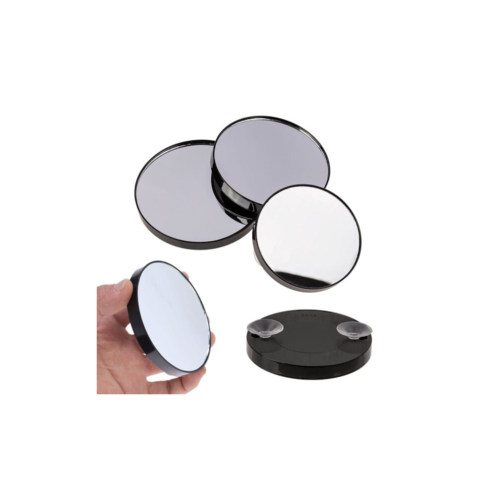 Black Makeup Mirror Magnification - Magnifying Mirror - Makeup Mirror 1X