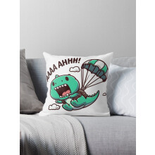 Capas de almofada AIVO Falling T-Rex, capas para almofadas decorativas, capa para sofá, dois lados.