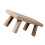 Μικρό παγκάκι διακόσμησης γλάστρες βιτρίνας ξύλινο σκαμπό ρουστίκ ξύλινη βάση 1