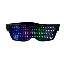 Luxsea Magic Bluetooth Dynamische LED Lichtgevende Bril, Feestartikel, USB Oplaadbare LED Lichtgevende Bril met Knipperend Neon