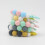 HAOAN Baby Teether Baby Teether Παιχνίδια οδοντοφυΐας σιλικόνης για βρέφη με καταπραϋντικό 3