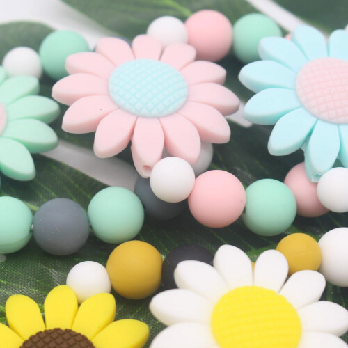 HAOAN Baby Teether Baby Teether Παιχνίδια οδοντοφυΐας σιλικόνης για βρέφη με καταπραϋντικό 1