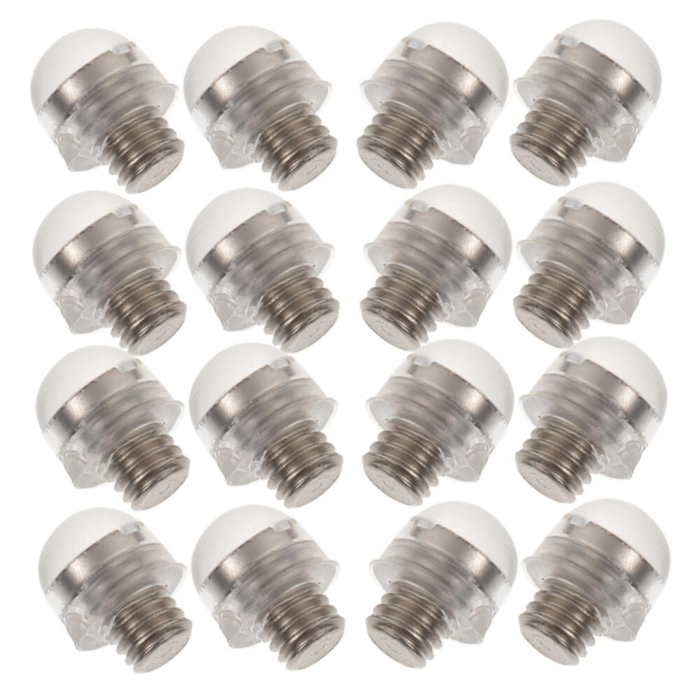 20pcs Metal Scissor Silencers for Barbers, Noise Reduction Threaded Hair Cutting Accessories