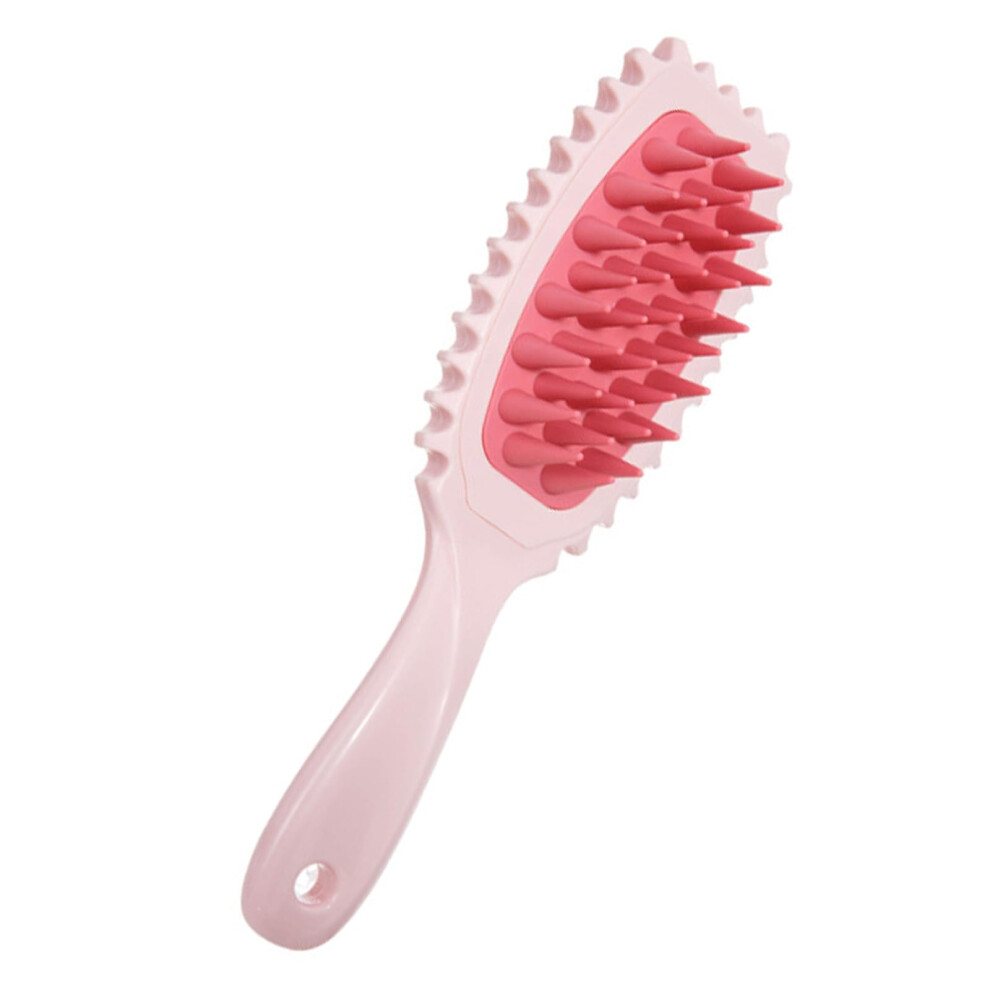 Unisex Long Handle Scalp Massage Shampoo Brush For Shower, Soft Bristles For Deep Cleansing And Hair Growth