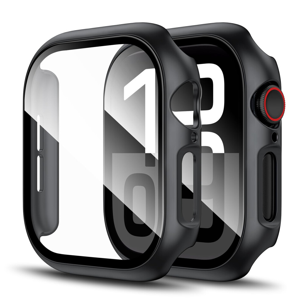 Clear Hard Pc Protective Cover With Full Coverage And Scratchresistant Hd Display For Apple Watch Series 10 42Mm 9365369293113