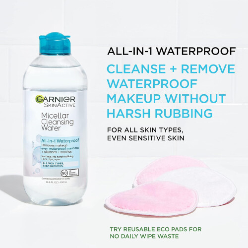Garnier Garnier Micellar Water Makeup Remover 400mL 1Count 1
