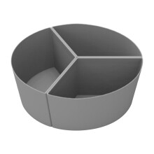 Ozmmyan Slowcookerverdeler, siliconen slowcookervoering, BPA-vrij, vaatwasmachinebestendig (3 stuks, zwart) Keukengadgets Cadeau voor het hele gezin
