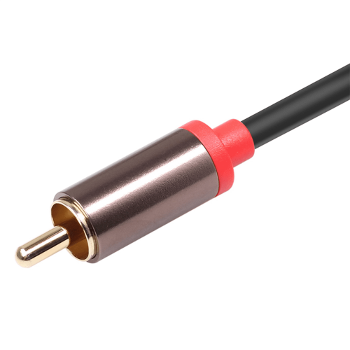 Καλώδιο 2x RCA Hifi Stereo 3.5mm σε 2RCA Καλώδιο ήχου Aux RCA Jack 3.5Y Splitter για ενισχυτές ήχου 1