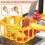 Mini Kitchen Playset 52PCS Fried Chicken Shop 9