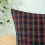 Conjunto de 2 capas de almofada xadrez natalinas, capa de almofada quadrada para sofá, quarto ou carro, 45x45cm (18x18 polegadas) 4