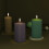 3 moldes 3D de silicona para velas DIY con forma geométrica. Moldes hechos a mano. 2