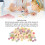 YINKUU500PCS Ξύλινο Κουμπί Πολλαπλών Χρήσεων Μοντέρνο Βασικό Χρώμα Βάσης με 2 Τρύπες 7