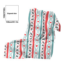 Manta de Natal - Manta macia de lã Sherpa, manta felpuda e aconchegante, manta de microfibra de flanela para sofá, cama e decoração.