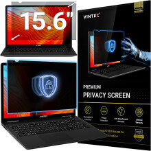 Filtru de confidențialitate pentru ecranul computerului de 15,6 inch, format 16:9, pentru monitorul cu ecran lat și laptopul - Anti-reflexie -
