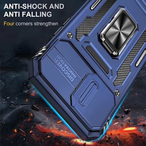 Συμβατό με iPhone13Pro Max - Θήκη CamShield / Προστασία κάμερας Αντικραδασμική μπλε συμβατή 2