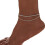 Double-row anklet 1