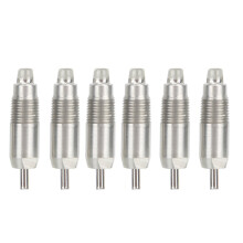 ZPSHYD Chicken Waterer, 6Pcs Nipple Waterer Stainless Steel Chicken Drinker Automatic Duck Poultry Drinking Nipple Farming Equipment