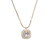 Collana Kiplyki da donna con cuore d'amore, catena per clavicola semplice e raffinata.