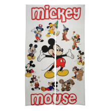 Cortina de porta Mickey Mouse, 86 x 145 cm, cortina blackout, divisória de ambientes para decoração de casa, quarto e cozinha (2 painéis)