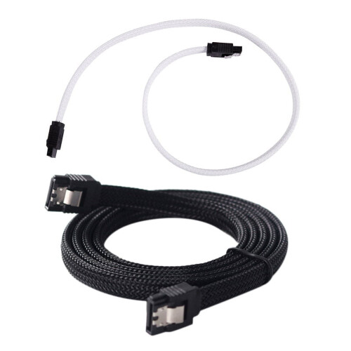 2 τεμάχια καλώδιο δεδομένων 50cm SATA3.0III SATA3 7 ακίδων, καλώδια SSD 6Gb/S, καλώδιο δεδομένων