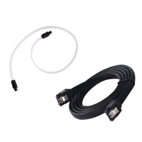 2 τεμάχια καλώδιο δεδομένων 50cm SATA3.0III SATA3 7 ακίδων, καλώδια SSD 6Gb/S, καλώδιο δεδομένων 2
