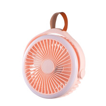 Ventilador de camping IUYT6 com luzes LED e cordão, funciona a bateria, recarregável via USB, compatível com barraca, carro, trailer, emergências