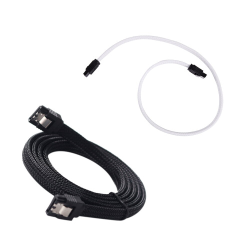 2 τεμάχια καλώδιο δεδομένων 50cm SATA3.0III SATA3 7 ακίδων, καλώδια SSD 6Gb/S, καλώδιο δεδομένων 1