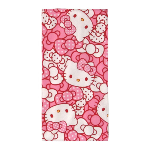 Πετσέτες χεριών Hello Kitty για μπάνιο, πετσέτα μπάνιου/προσώπου, μαλακές, 1
