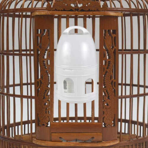 10L Automatic Pigeon Water Dispenser with Hanging Handle, Large Capacity Bird Feeder Drinker 2