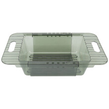 Drain Basket for Kitchen Sink Over Sink Drain Basket Expandable Vegetable Drainer Sink Accessory