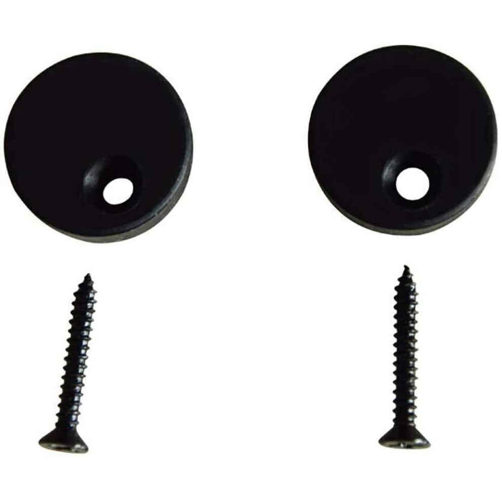 2Pc Sliding Barn Door Hardware Set Black Anti-Jump Disk Block 9482828458743