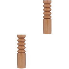 2er-Pack Pfeffermühlen, Handwerkzeuge, Zerkleinerer, Mühle, Flasche, Pfeffergewindemühle, Holz