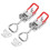 Eease 2Pcs Heavy Duty Toggle Clamp Latch for Box Case 1