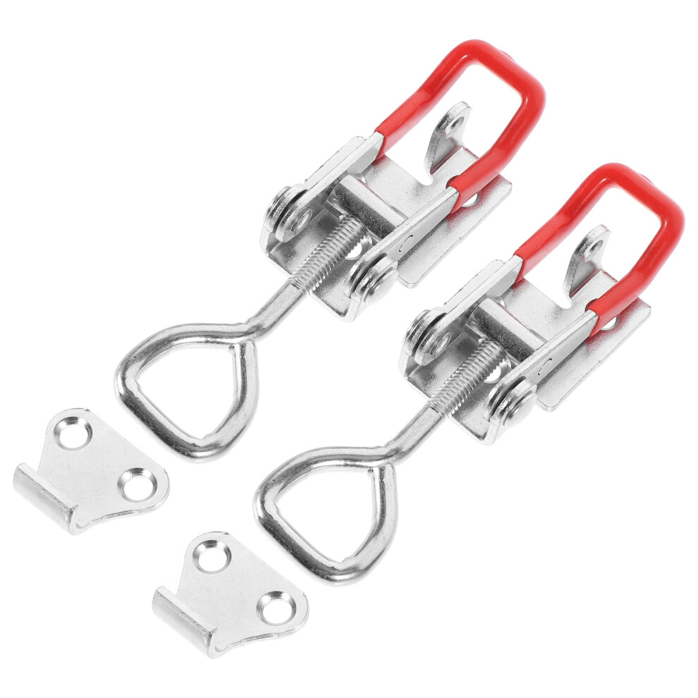 Eease 2Pcs Heavy Duty Toggle Clamp Latch For Box Case 9482828458736