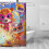 Κουρτίνα ντους Superkitties 72x72 ίντσες, συσκότιση, αδιάβροχη, ανθεκτική στη μούχλα, 7