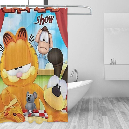 Κουρτίνα ντους Garfield Movie, αδιάβροχες διακοσμητικές κουρτίνες μπάνιου από 1