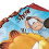 Κουρτίνα ντους Garfield Movie, αδιάβροχες διακοσμητικές κουρτίνες μπάνιου από 4