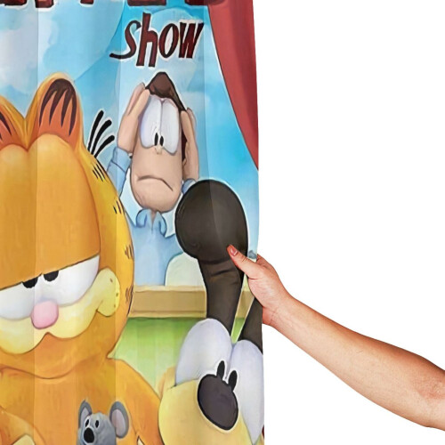 Κουρτίνα ντους Garfield Movie, αδιάβροχες διακοσμητικές κουρτίνες μπάνιου από 2