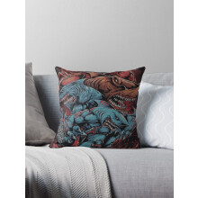 NYE gadehajer, 90'er kunst, pudebetræk, sofa, 16x16 tommer, to sider