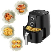 Sonderangebot! Wiederverwendbares, blumenförmiges Frittierblech von lulshou für Gasfritteusen.