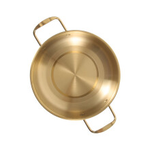 Anti-overflow Fried Chicken Pot Chafing Dish Wok Portable Cooking Kitchen Stuff 201 Stainless Steel