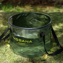 Opvouwbare emmer, 8 gallon (ca. 30 liter) emmer, draagbare opvouwbare wasbak, opvouwbare emmer, watercontainer, visemmer voor kamperen