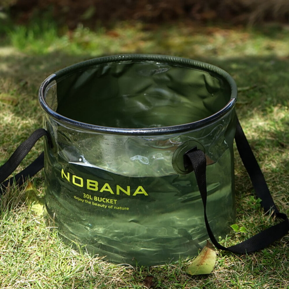 Collapsible Bucket,8 Gallon Bucket Portable Collapsible Wash Basin Folding Bucket Water Container Fishing Bucket For Camping 9482828463334