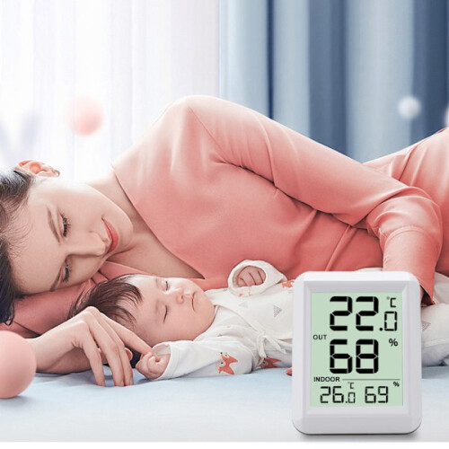 INF Wireless indoor/outdoor thermometer and hygrometer White 2
