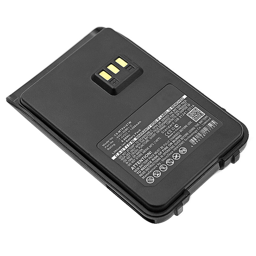Replacement Battery For Smp418 Smp458 Smp468 7.4V 1200Mah Liion Pack With Extended Runtime 9365369294653