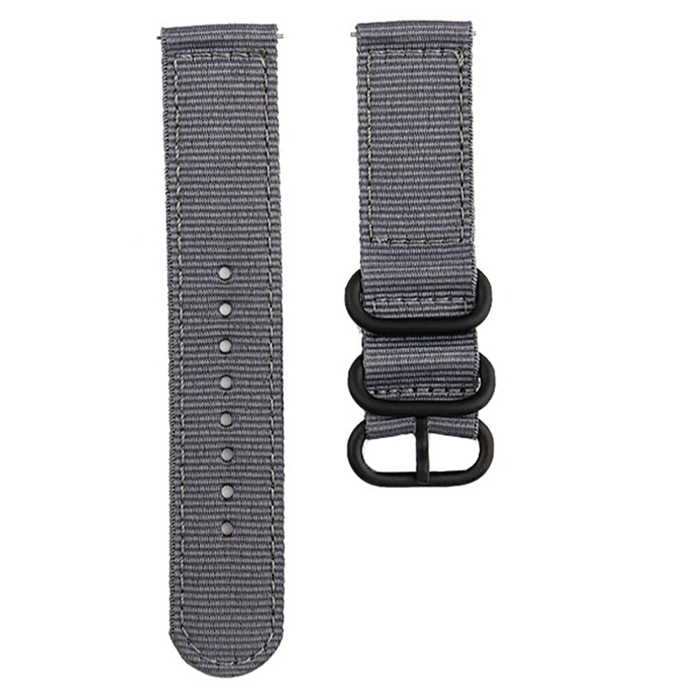 Nylon Canvas Sport Strap For Garmin Venu Sq 2 Vivoactive 4S Watch, Quick Replacement 18Mm 20Mm 22Mm 9164114976376