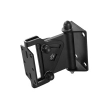 Universal Adjustable Bookshelf Speaker Wall and Ceiling Mount with Tilt Swivel for Surround Sound