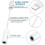 2 pcs suitable for compatible with iPhone headphone jack adapter lightning to 3.5 mm headphone audio adapter 4